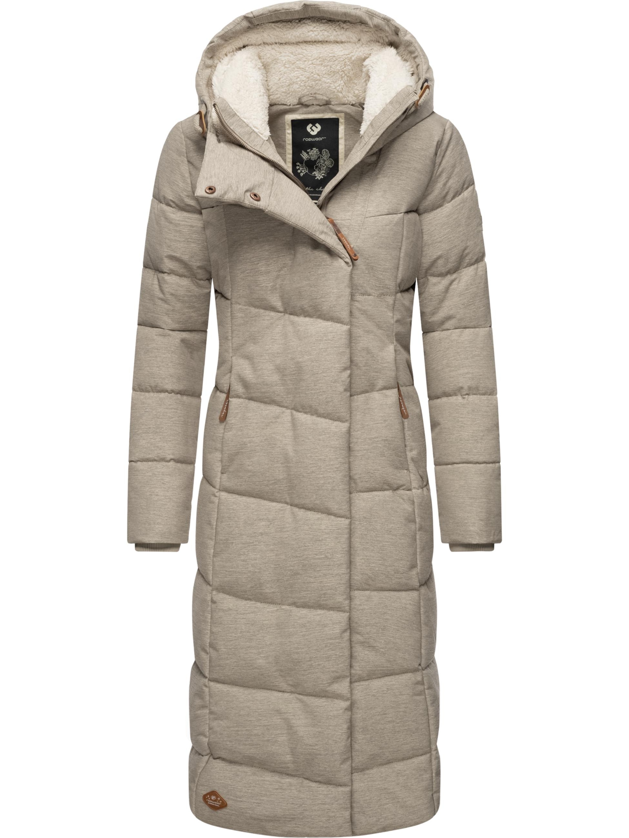 Ragwear Wintermantel &#x27;Pavla&#x27; in Beige: voorkant