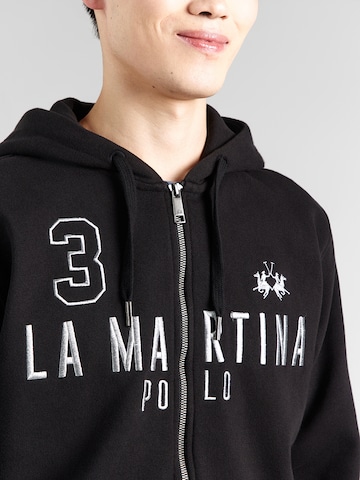 juoda La Martina Džemperis 'MBF305'