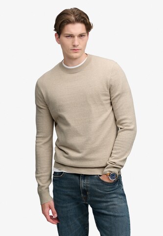 Superdry & Co Trui 'Essential' in Beige: voorkant