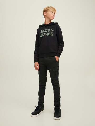 Jack & Jones Junior Sweatshirt 'Tech' in Zwart