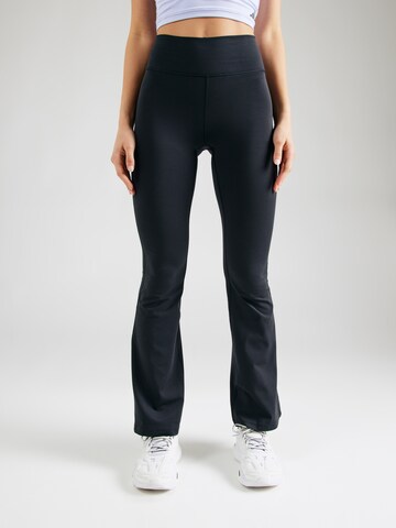 ADIDAS PERFORMANCE Расклешенный Спортивные штаны 'ALL ME ESS' в Черный: спереди