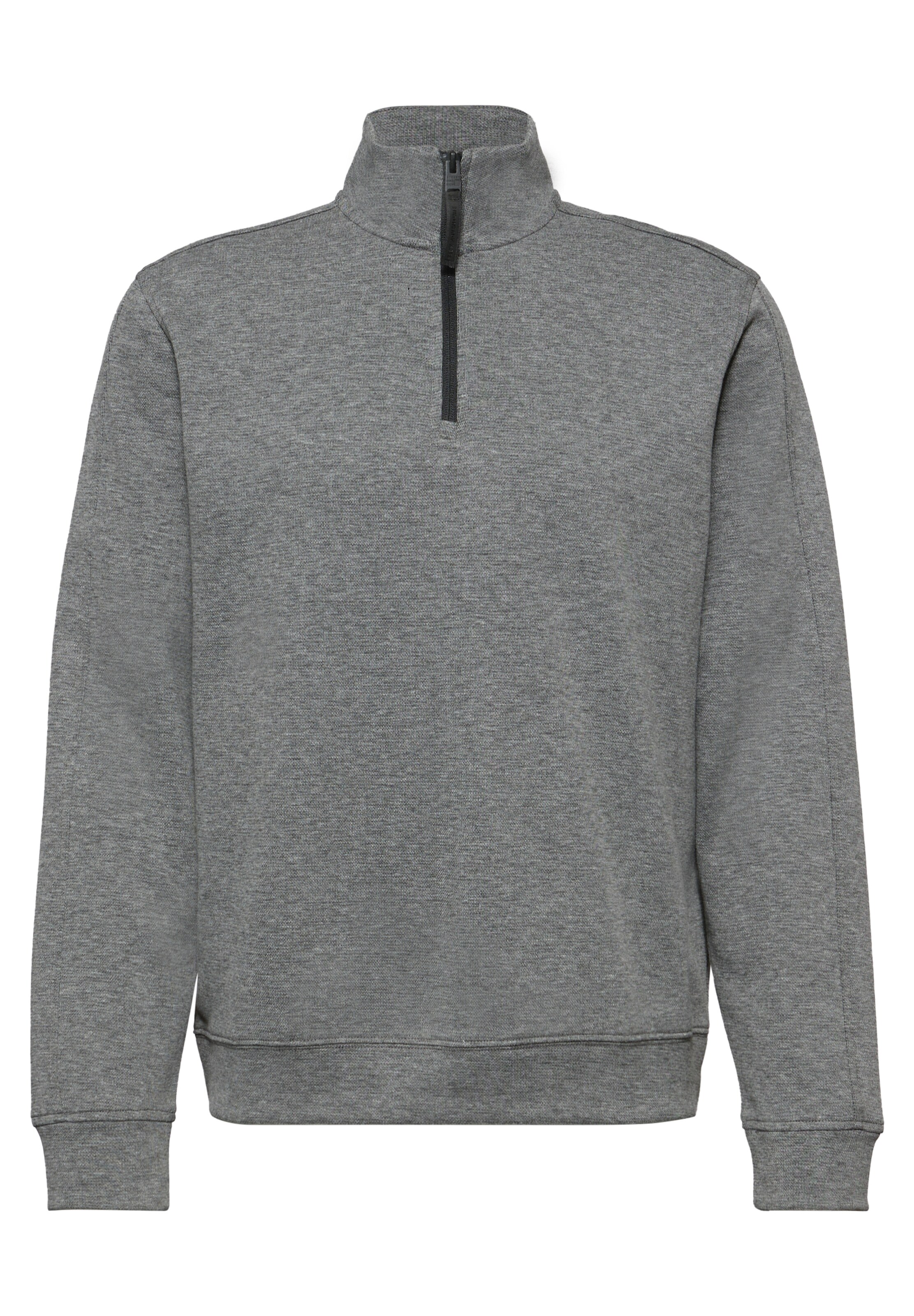 Street One MEN Sweatshirt in Grey: front