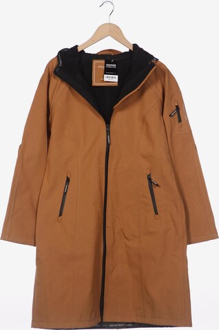 ILSE JACOBSEN Jacket & Coat in XL in Brown: front