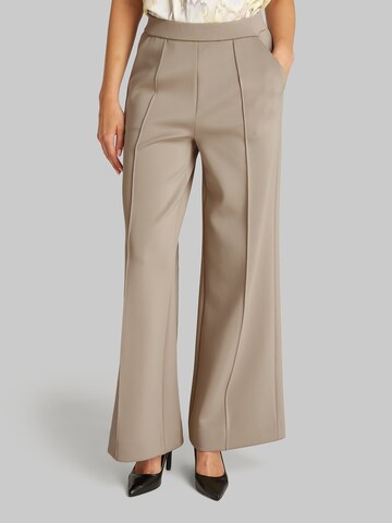 Wide leg Pantaloni di Calvin Klein in grigio: frontale