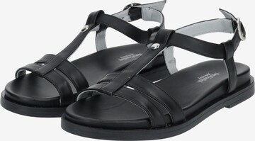 Nero Giardini Strap Sandals in Black