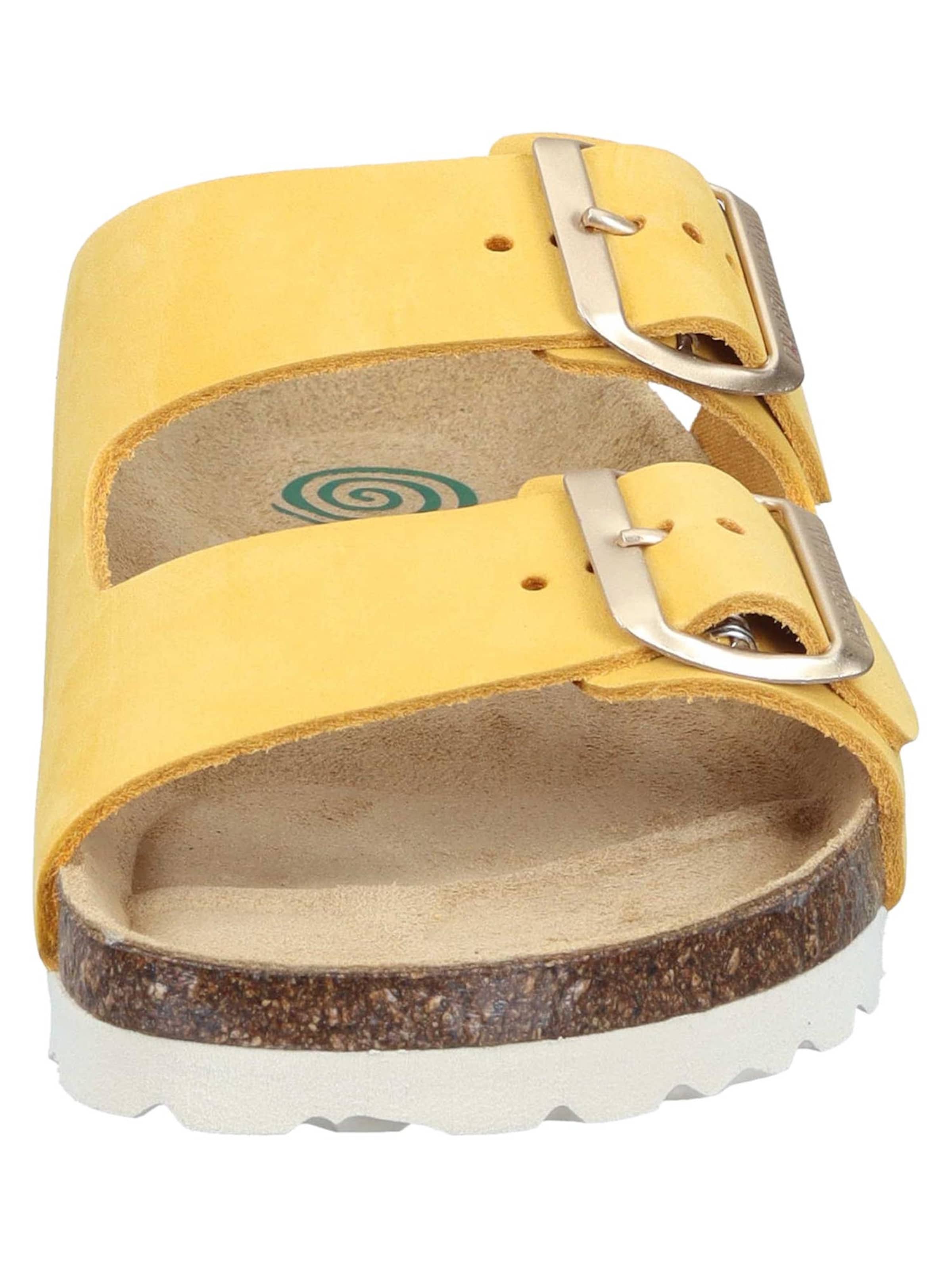 DR. BRINKMANN Mules 'Bonillo' in Yellow