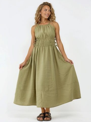 Robe 'Maxi' Busem en vert : devant