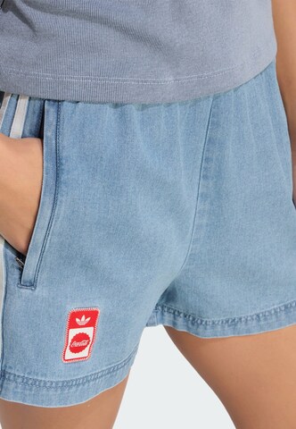 Largi Jeans de la ADIDAS ORIGINALS pe albastru