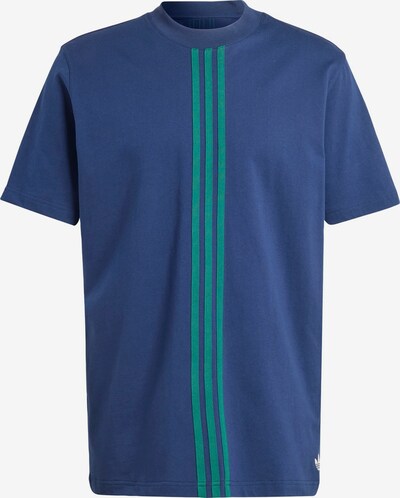 ADIDAS ORIGINALS T-Shirt en bleu / vert / blanc, Vue avec produit