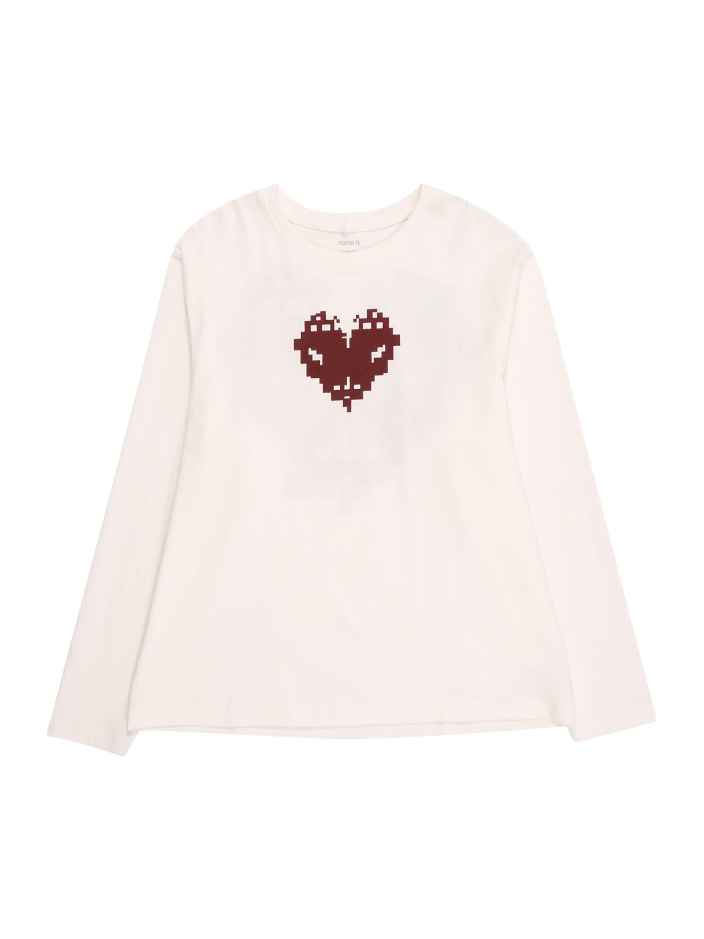 NAME IT Μπλουζάκι 'NKFNYLA' σε λευκό: μπροστά