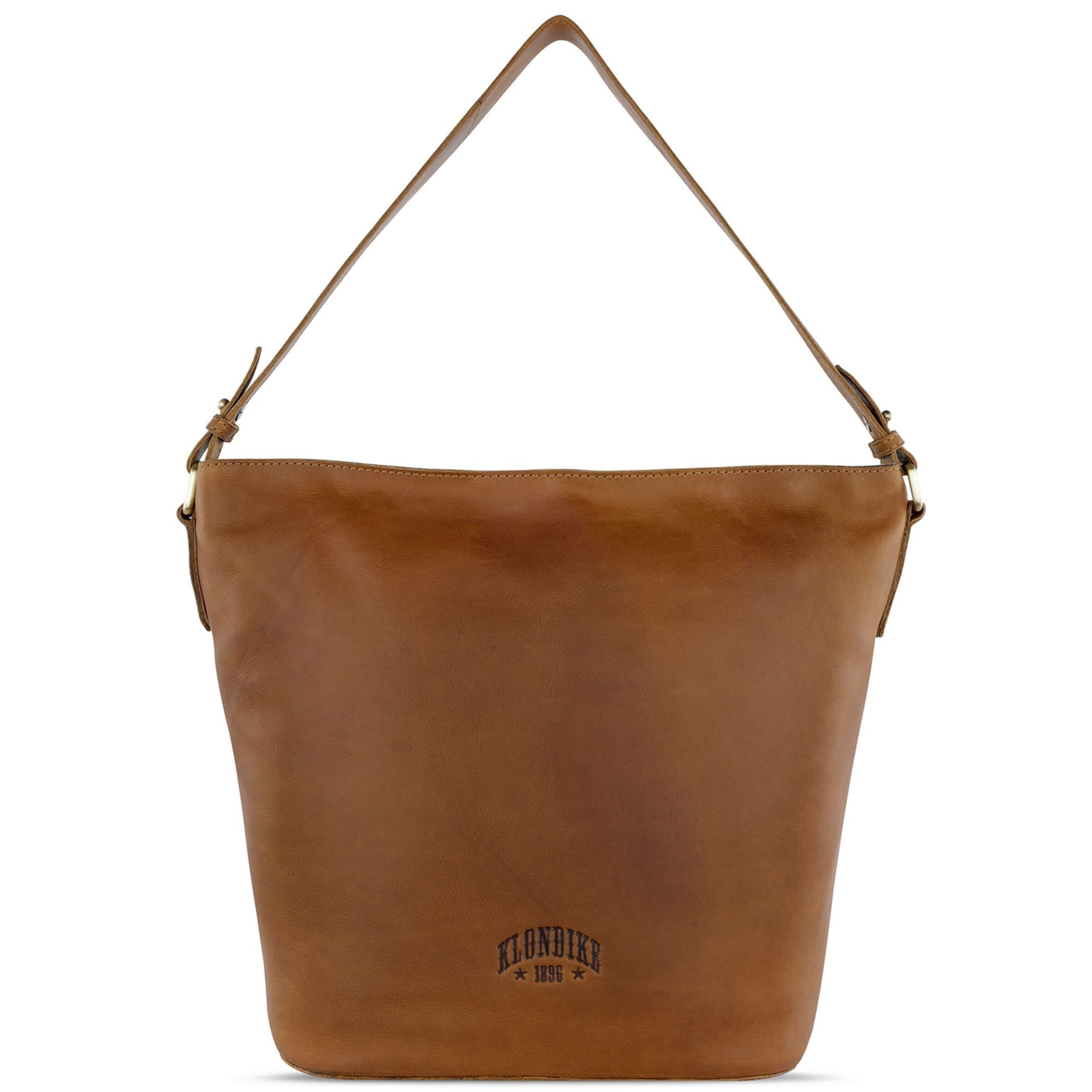 KLONDIKE 1896 Shoulder bag 'Rush' in Brown: front