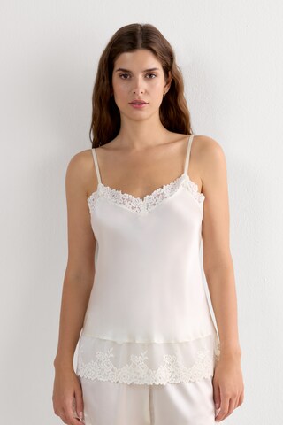 INTIMISSIMI Pyjama in Weiß: Vorderseite