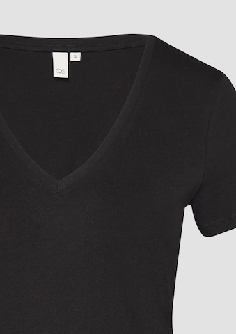 T-shirt QS en noir