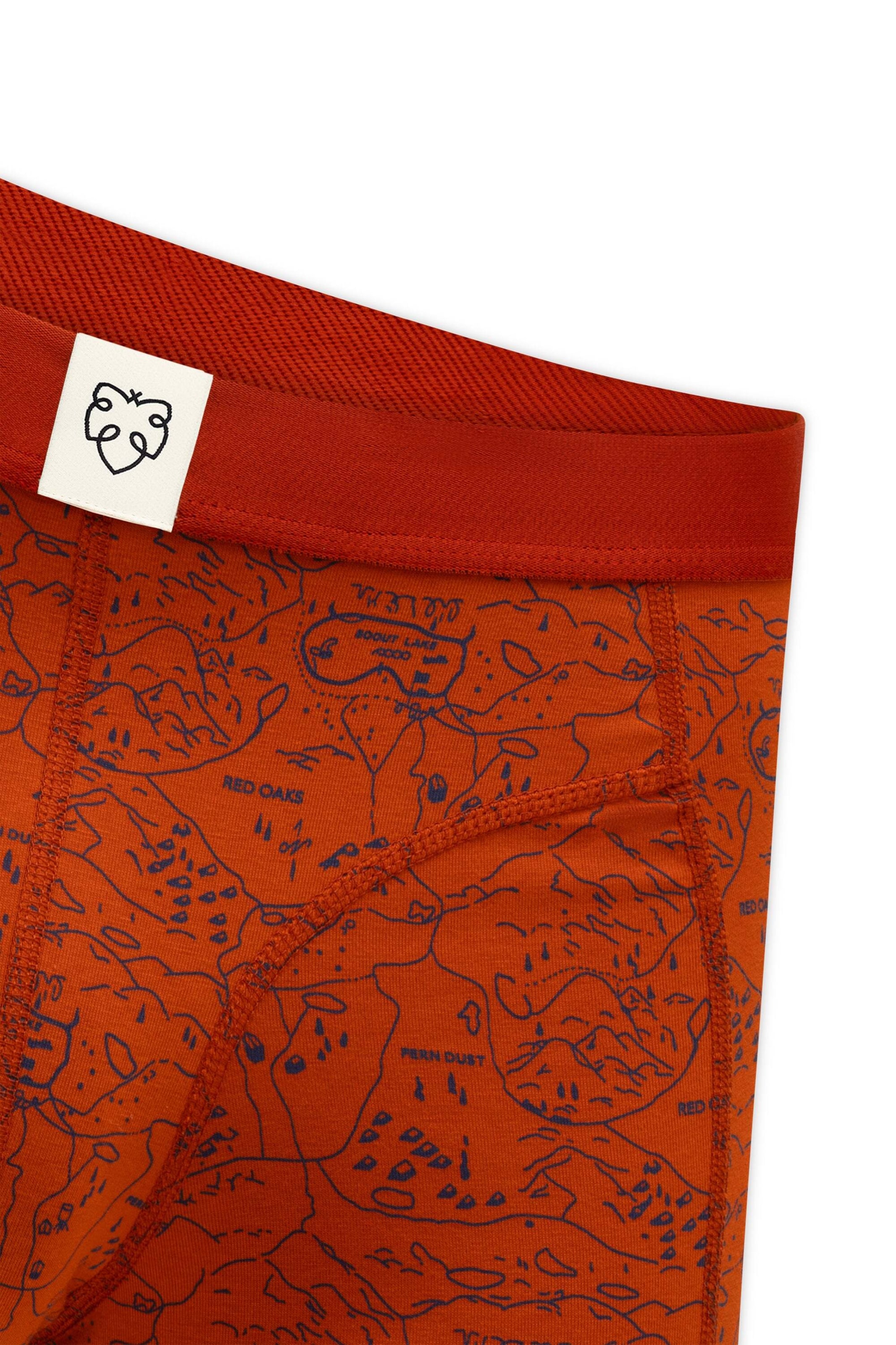 Boxers 'Ginger Scoutmap' A-dam en rouge