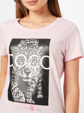EINSTEIN & NEWTON T-Shirt 'Leopatd' in Pink