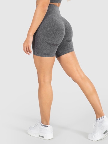 Smilodox Skinny Workout Pants in Grey