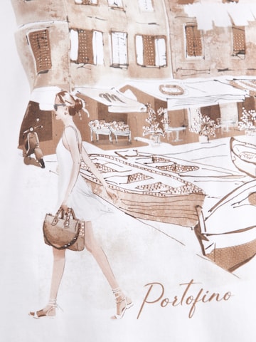 monari - Camiseta en beige
