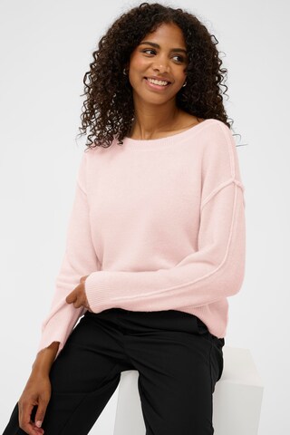 Kaffe - Jersey en rosa