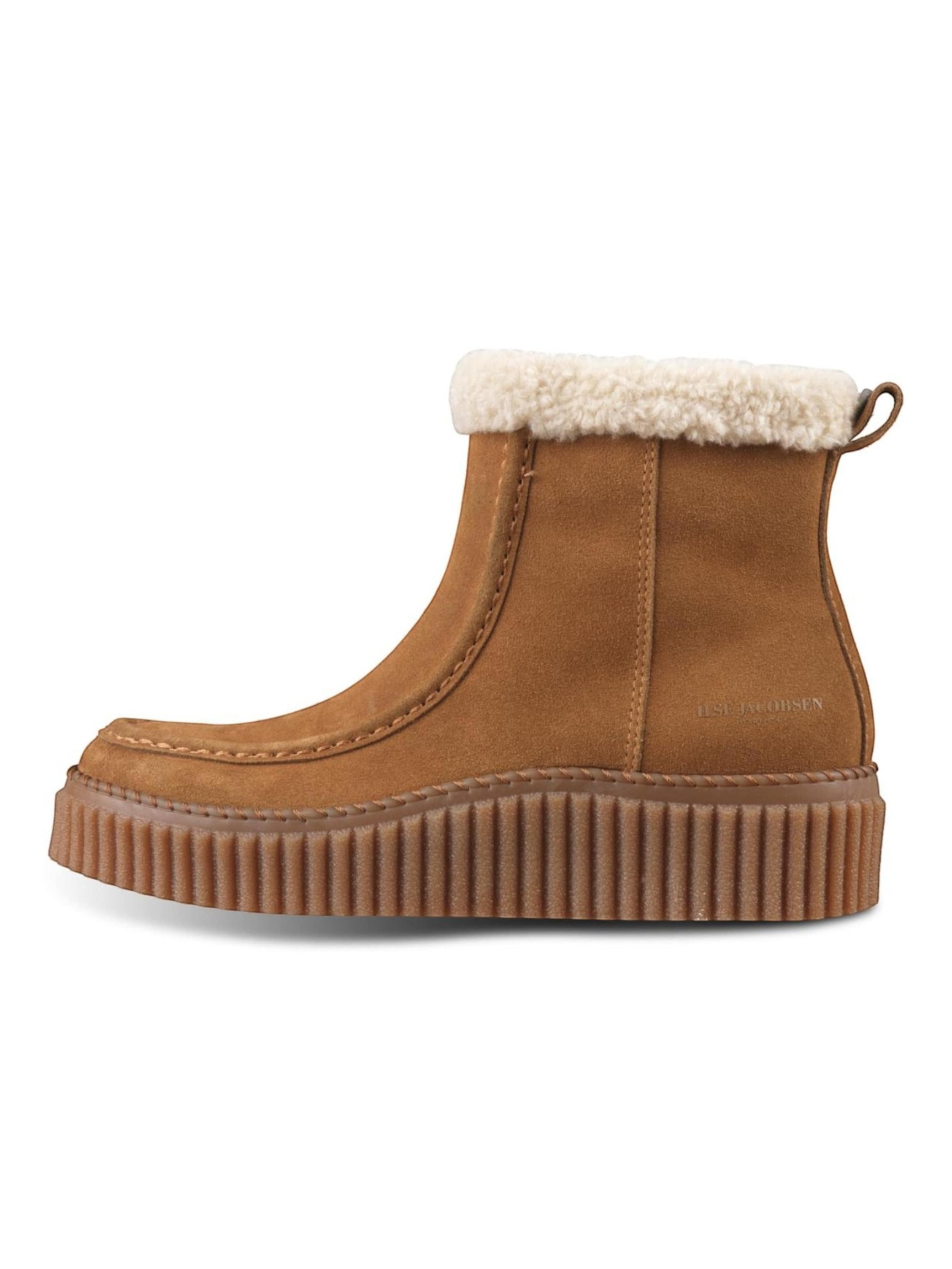 ILSE JACOBSEN Snowboots i brun