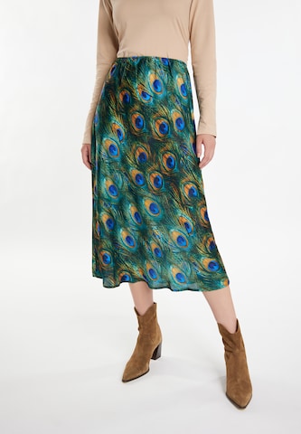 IZIA Skirt in Green: front