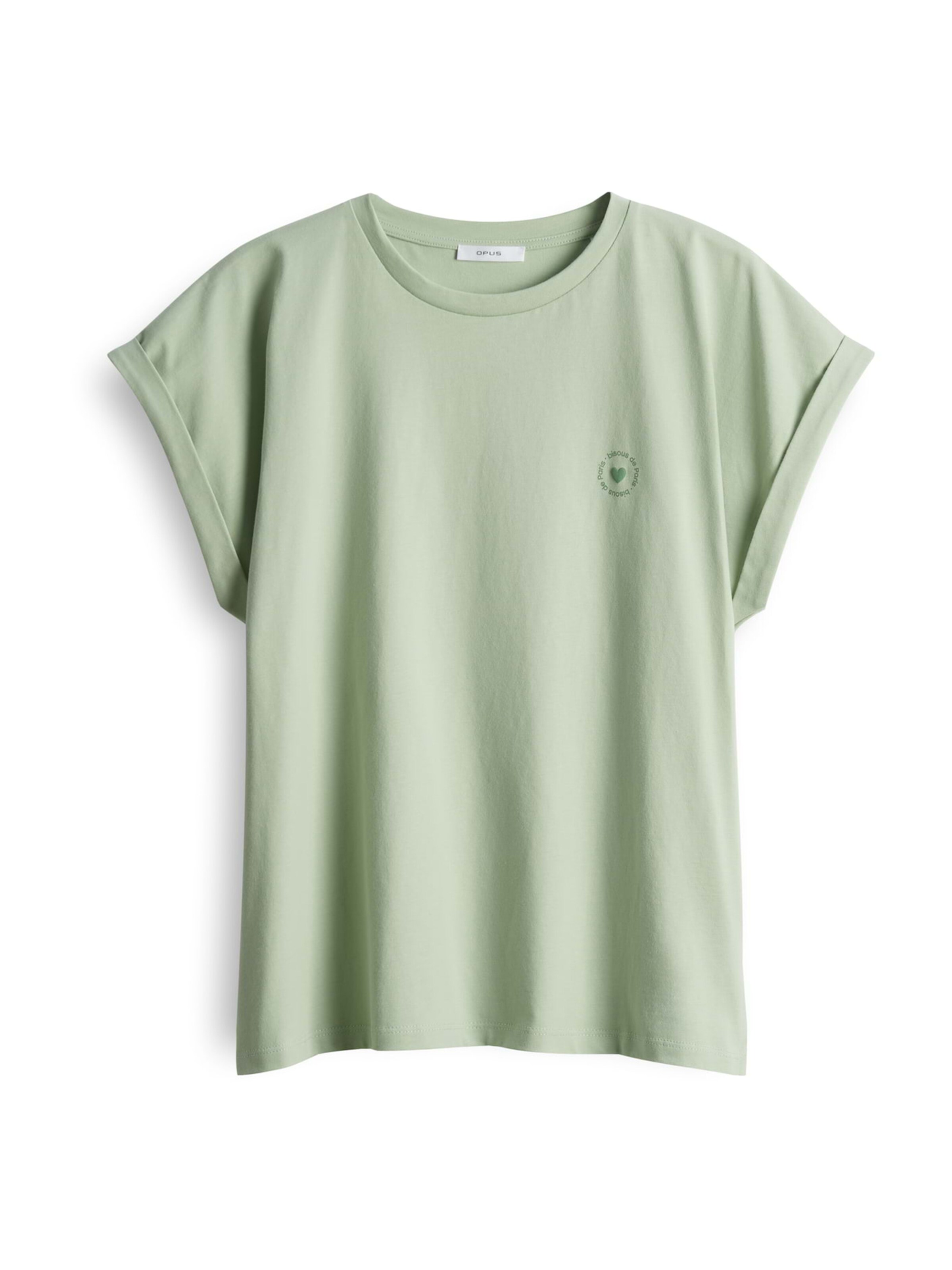 OPUS Tričko 'Sparis' - Zelená: predná strana