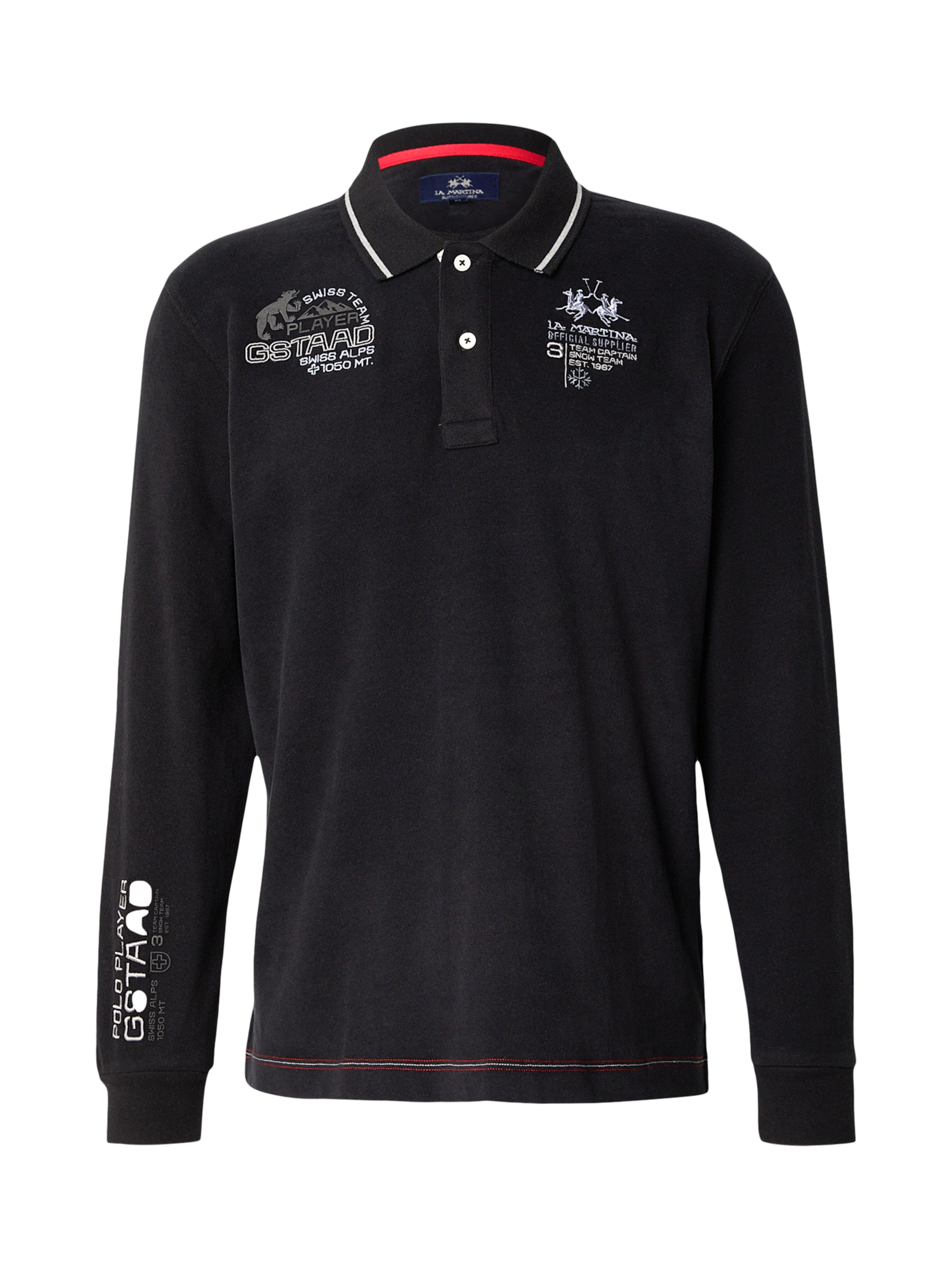 La Martina Shirt in Black: front