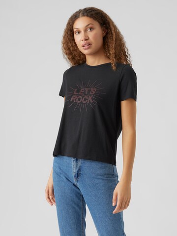 VERO MODA Shirt in Black: front