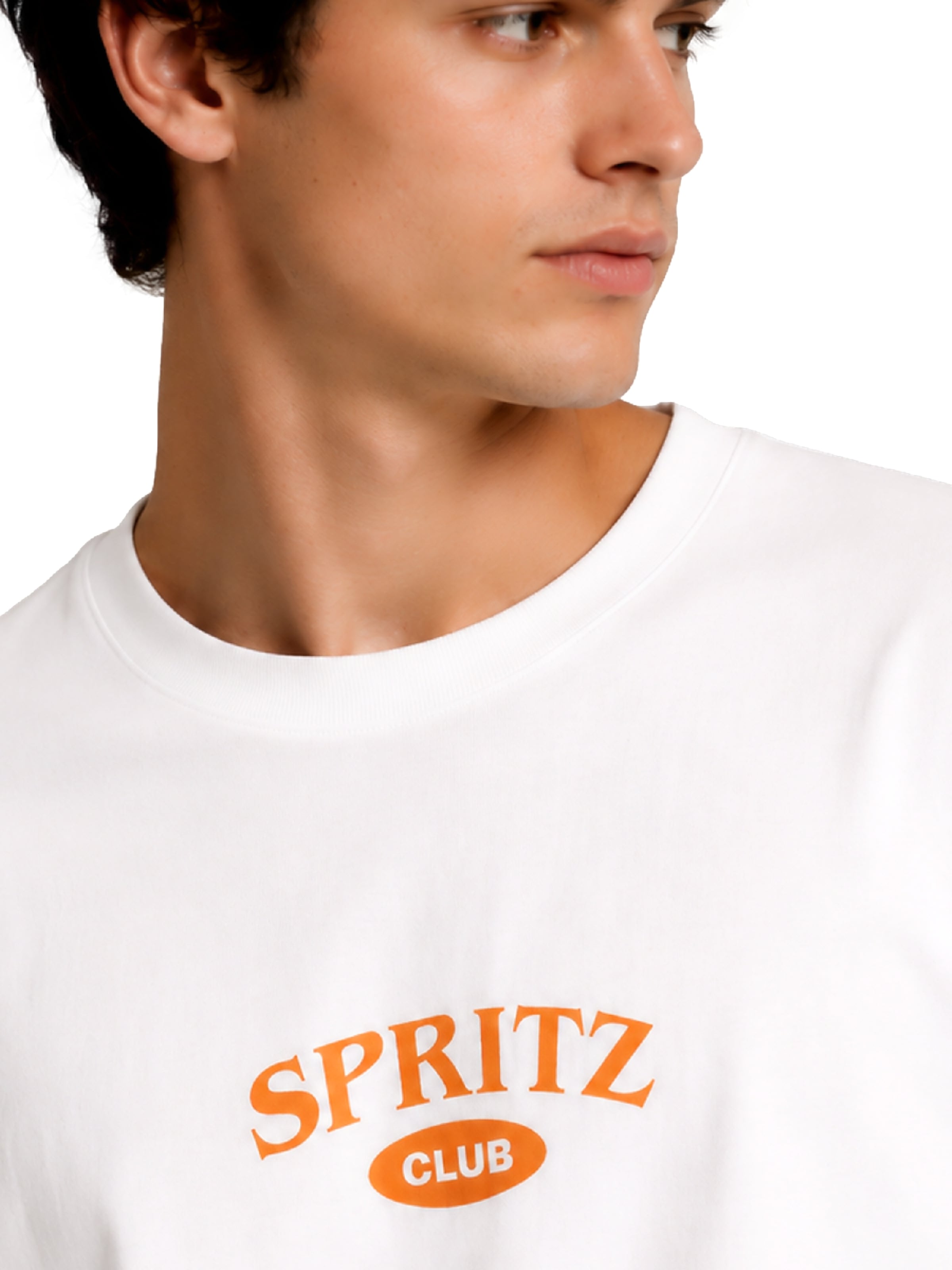 Only & Sons T-shirt 'Spritz Italy' i vit