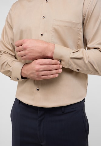ETERNA Comfort fit Zakelijk overhemd in Bruin