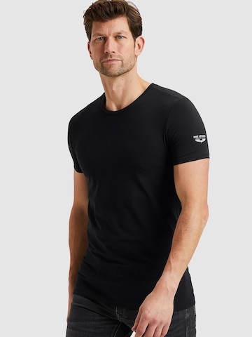 PME Legend Undertröja '2-pack basic T-shirts with crew neck' i svart
