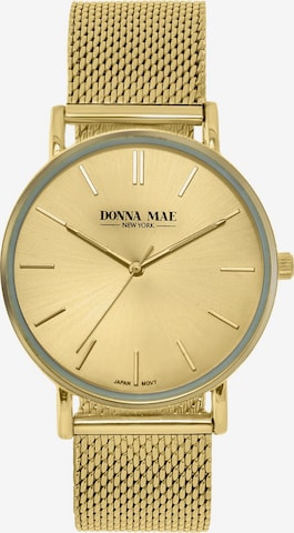 Lucardi Analoog horloge in Goud: voorkant