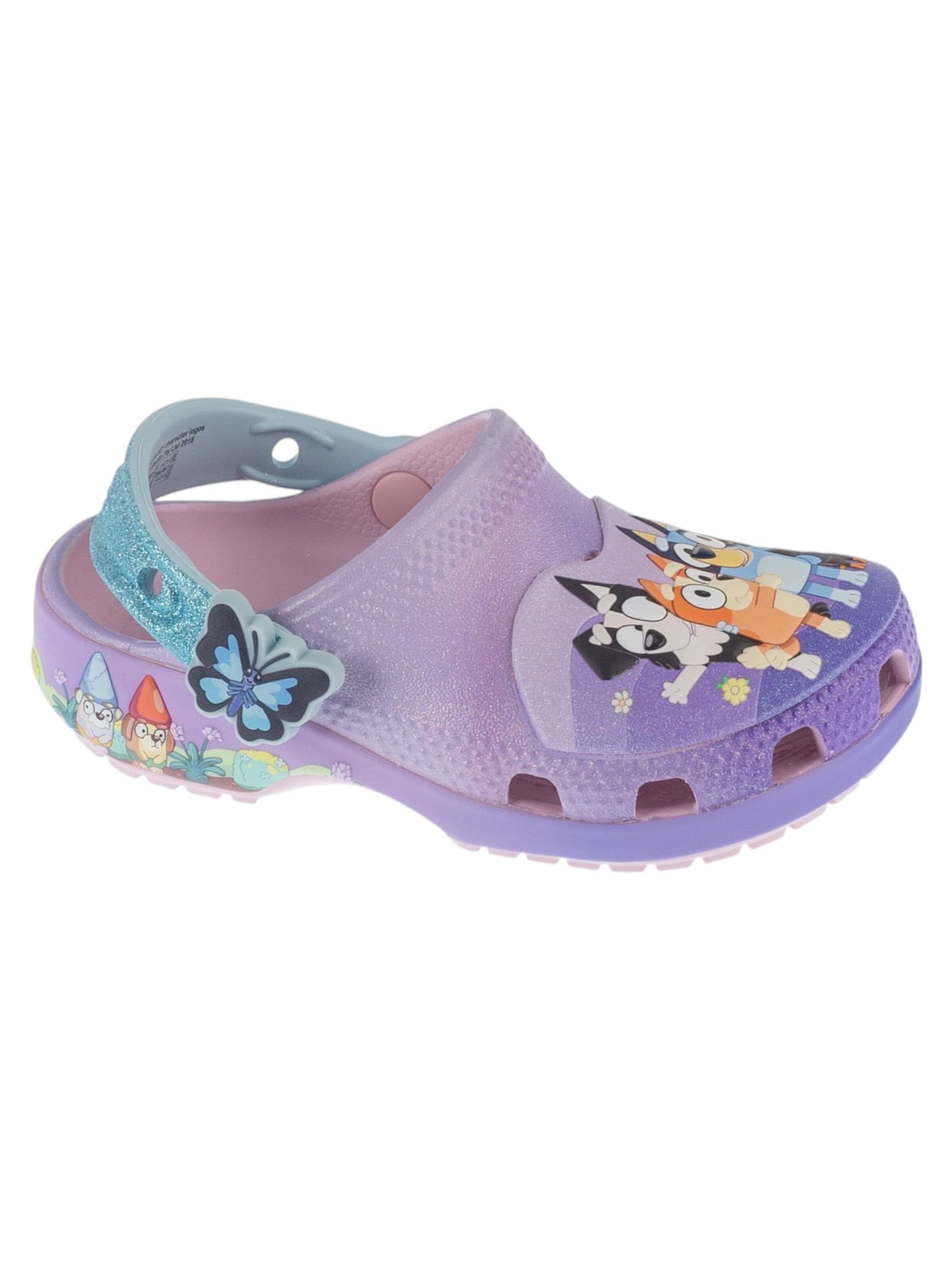 Crocs Open schoenen 'Classic Bluey' in Roze: voorkant