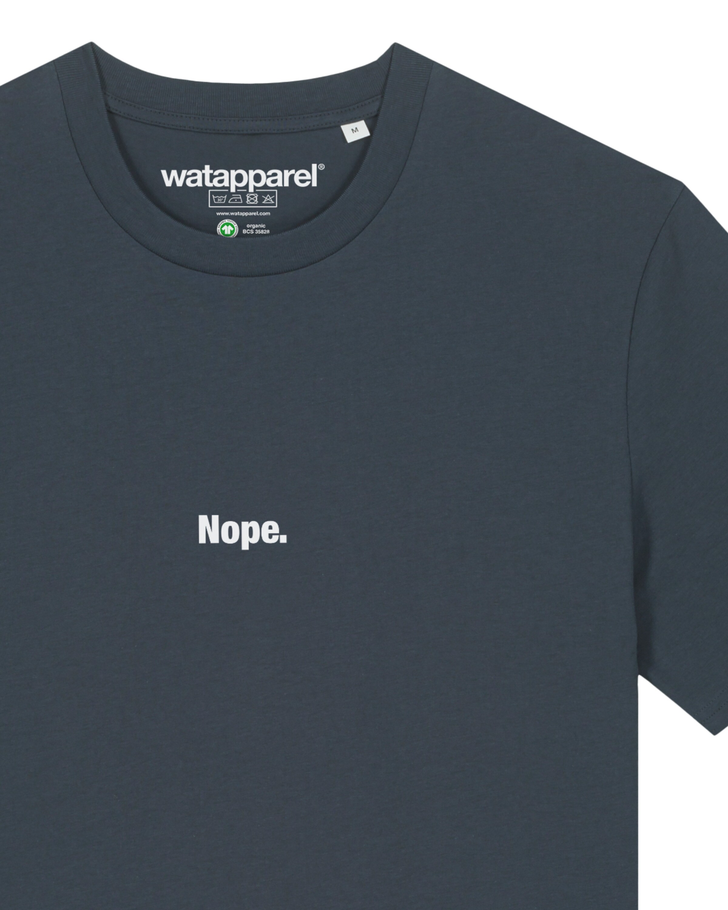 Maglietta ' Nope ' di Watapparel in grigio