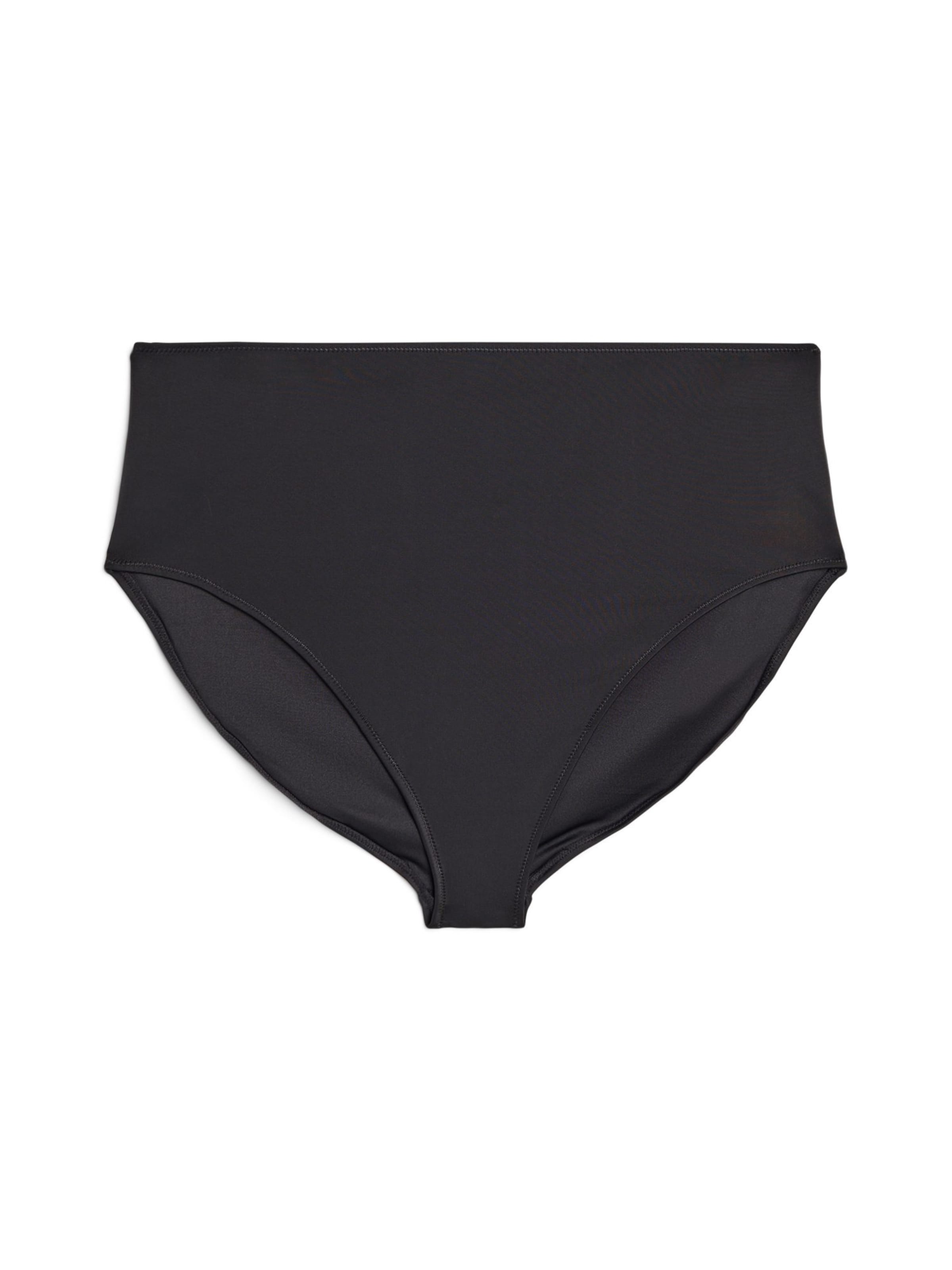 Swim by Zizzi Низ бикини 'SKATRIN' в Черный: спереди