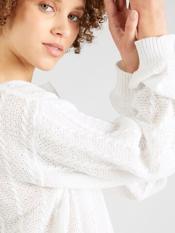 JDY Sweater 'ATENA LIFE' in White