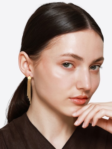 Heideman Earrings 'Sabin' in Gold: front