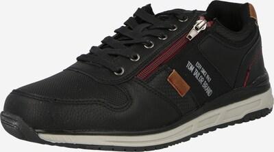 TOM TAILOR Sneaker in braun / rot / schwarz, Produktansicht