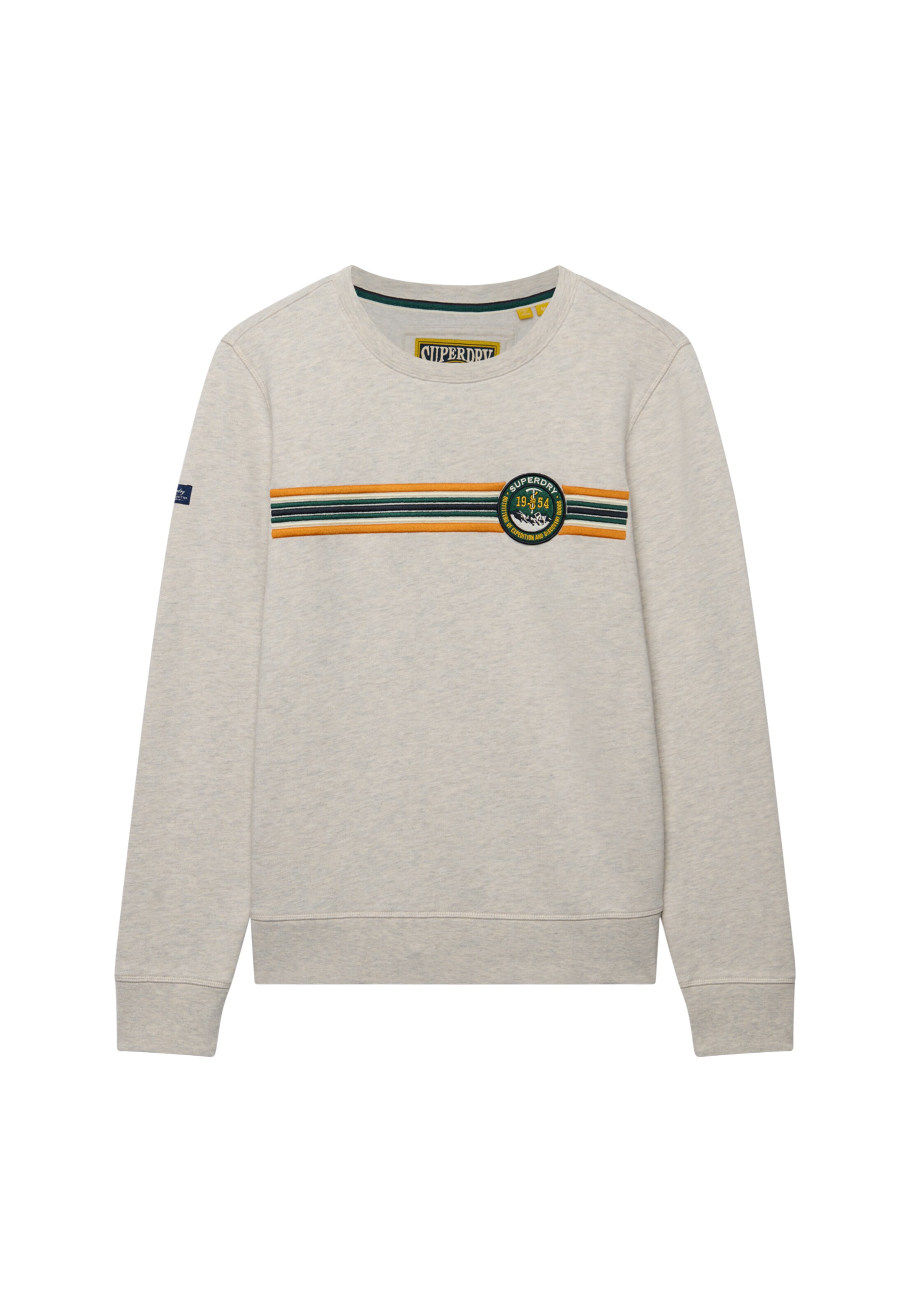Superdry & Co Sweatshirt in Beige: voorkant