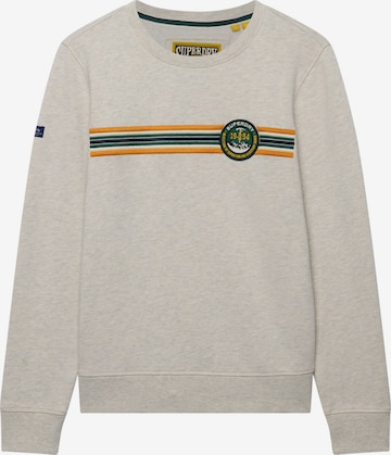 Superdry & Co Sweatshirt in Beige: voorkant