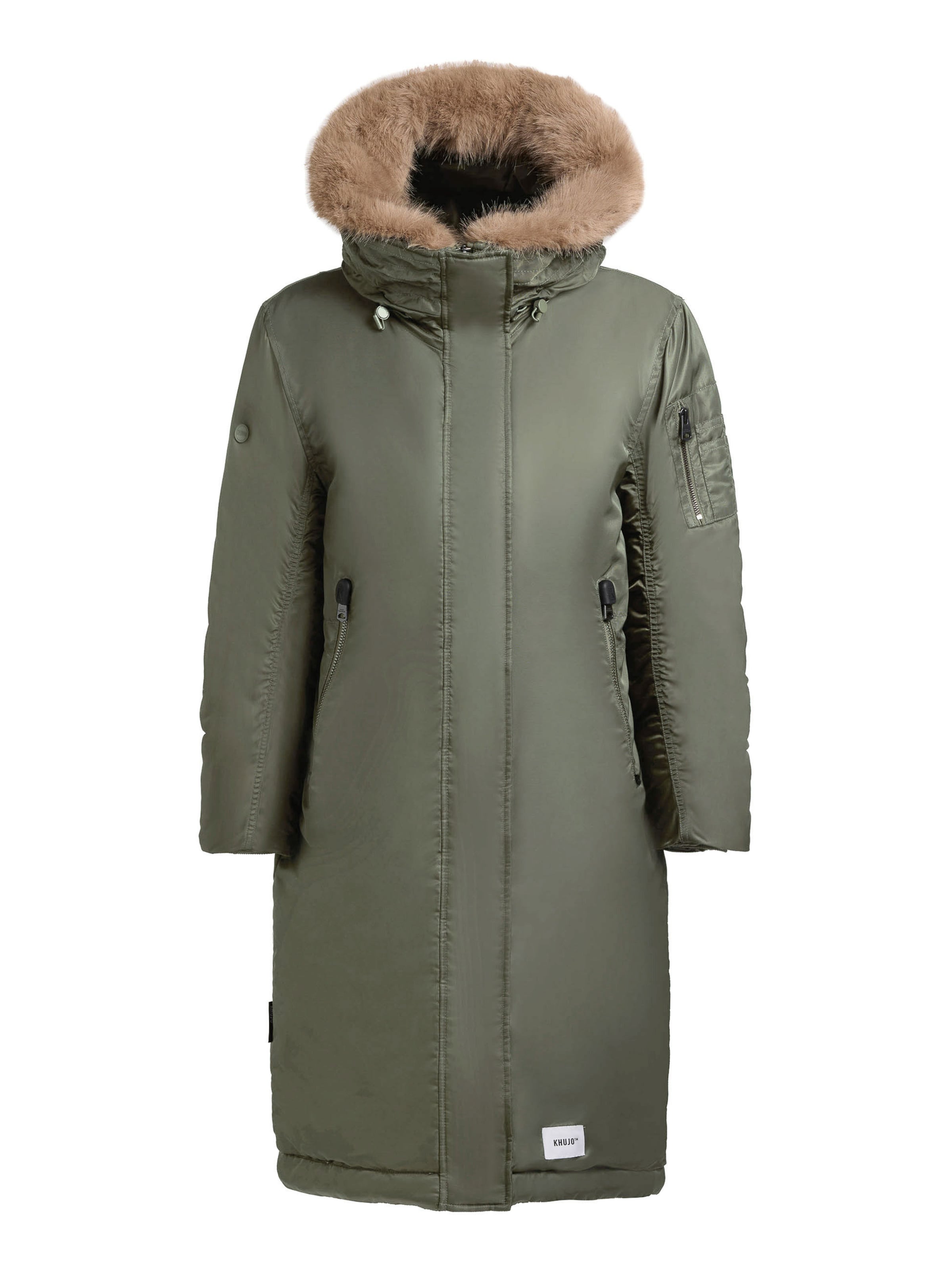 khujo Winter coat 'Oliva' in Green, Item view