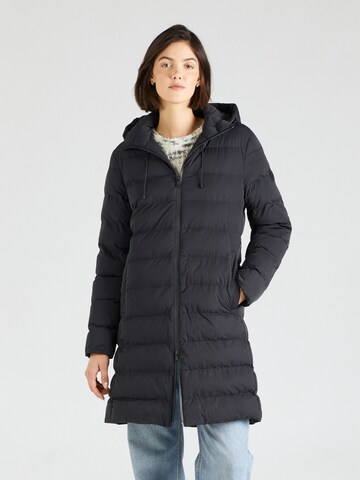 No. 1 Como Between-seasons coat 'Ivy' in Black: front