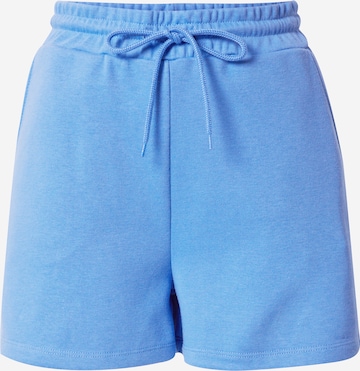 PIECES Normální Kalhoty 'CHILLI' – modrá: přední strana