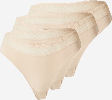 TRIUMPH String 'Feel of Modal' in Beige: Vorderseite
