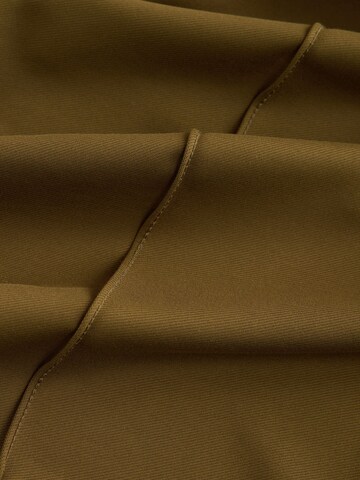 Next - Pierna ancha Pantalón de pinzas en verde