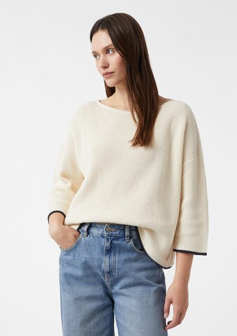 COMMA Sweter w kolorze beżowy: przód