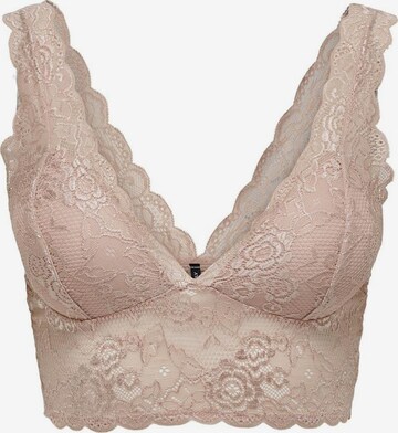 Bustier Soutien-gorge ONLY en beige : devant