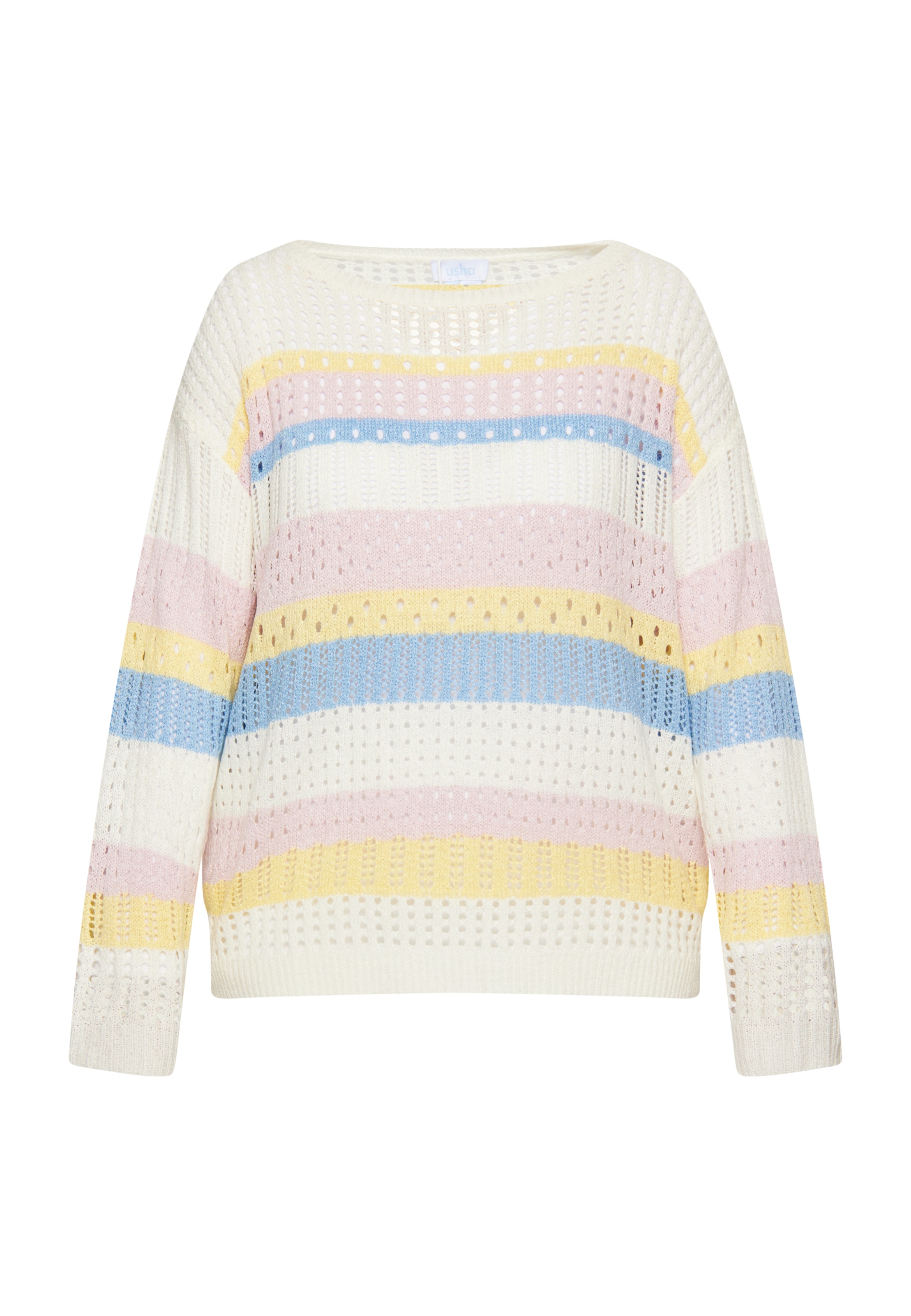 Pullover di usha BLUE LABEL in bianco: frontale
