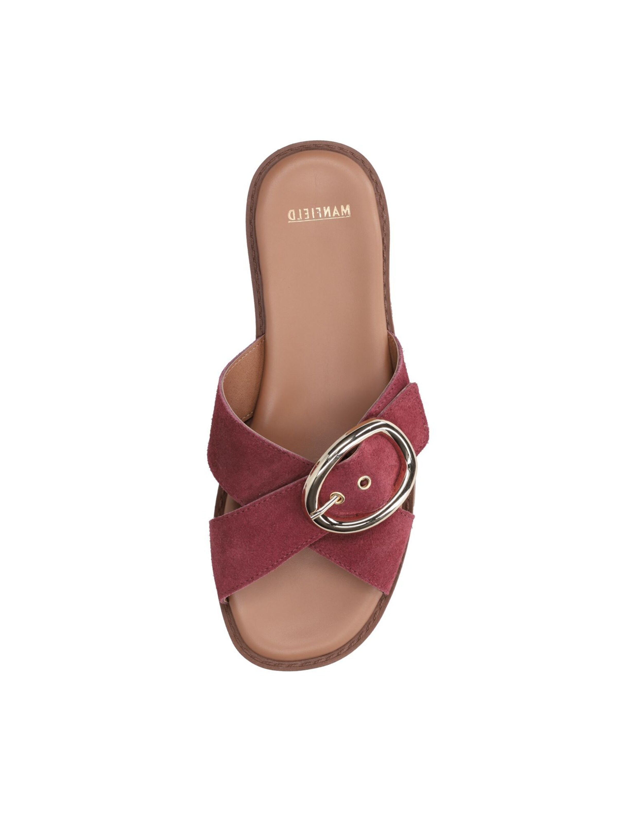 Mule MANFIELD en rouge