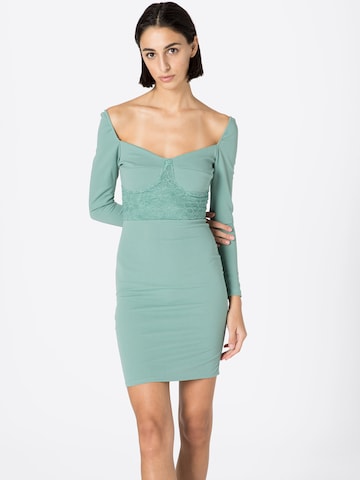 WAL G. Cocktail Dress 'TERESA' in Green: front