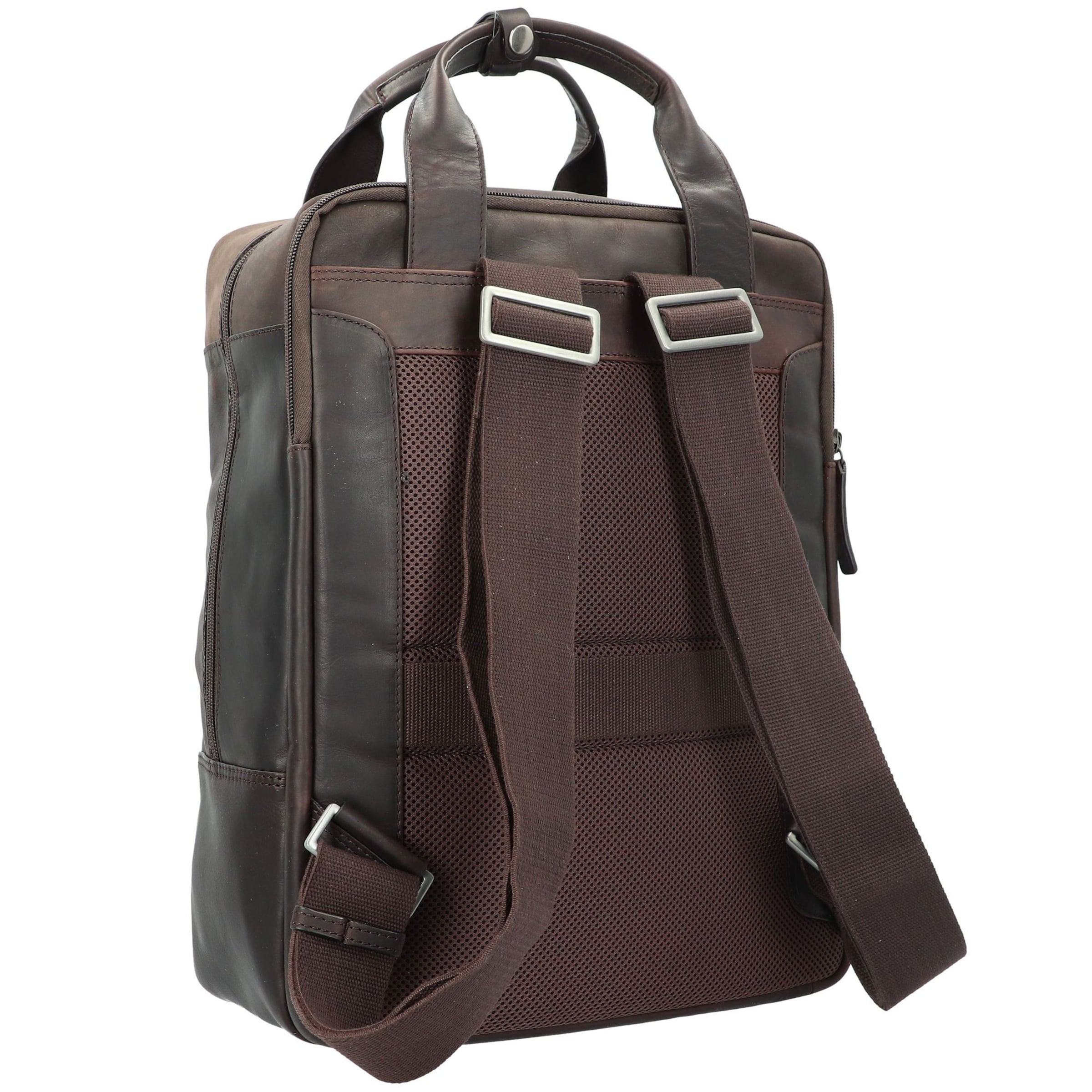 STRELLSON Backpack 'Brick Lane Josh' in Brown